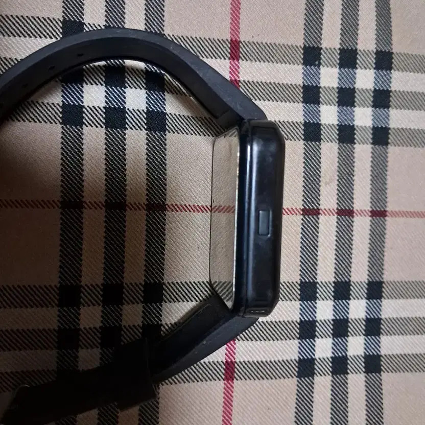 Black Rectangular Smartwatch