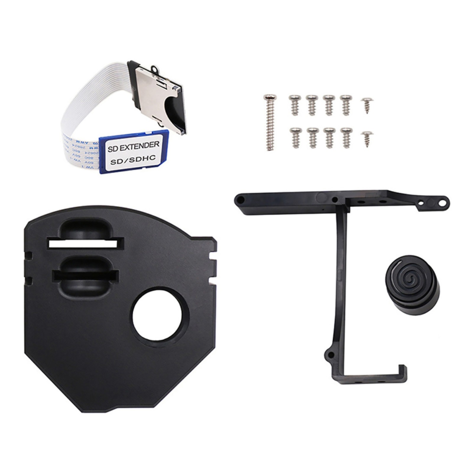 SD Card Drive Tray Mount&Extension Cable for Dreamcast GDEMU V5.5 V5.15 5.15B xx