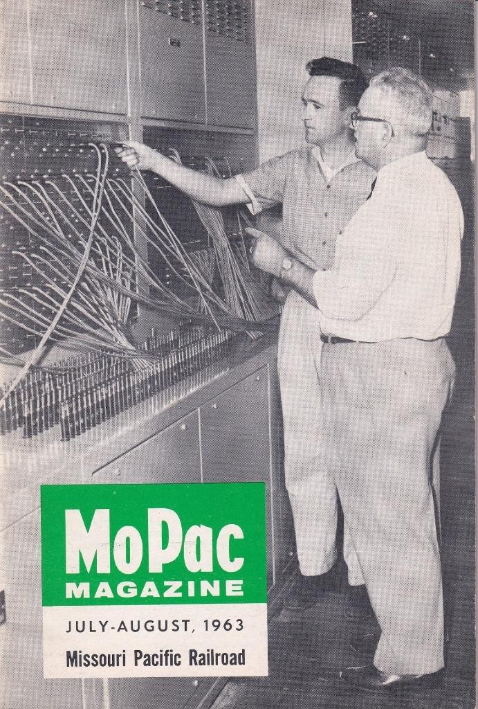 MP Missouri Pacific Railroad - "MP Lines Magazine" - 1963 July-August