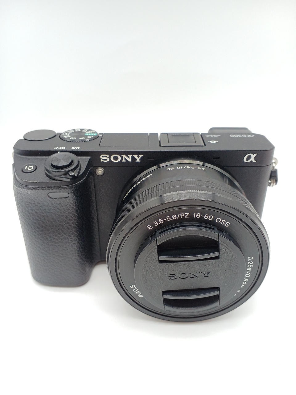 Sony ILCE-6300L Mirrorless Camera Kit with SELP1650 Lens, 24MP, APS-C, Used From