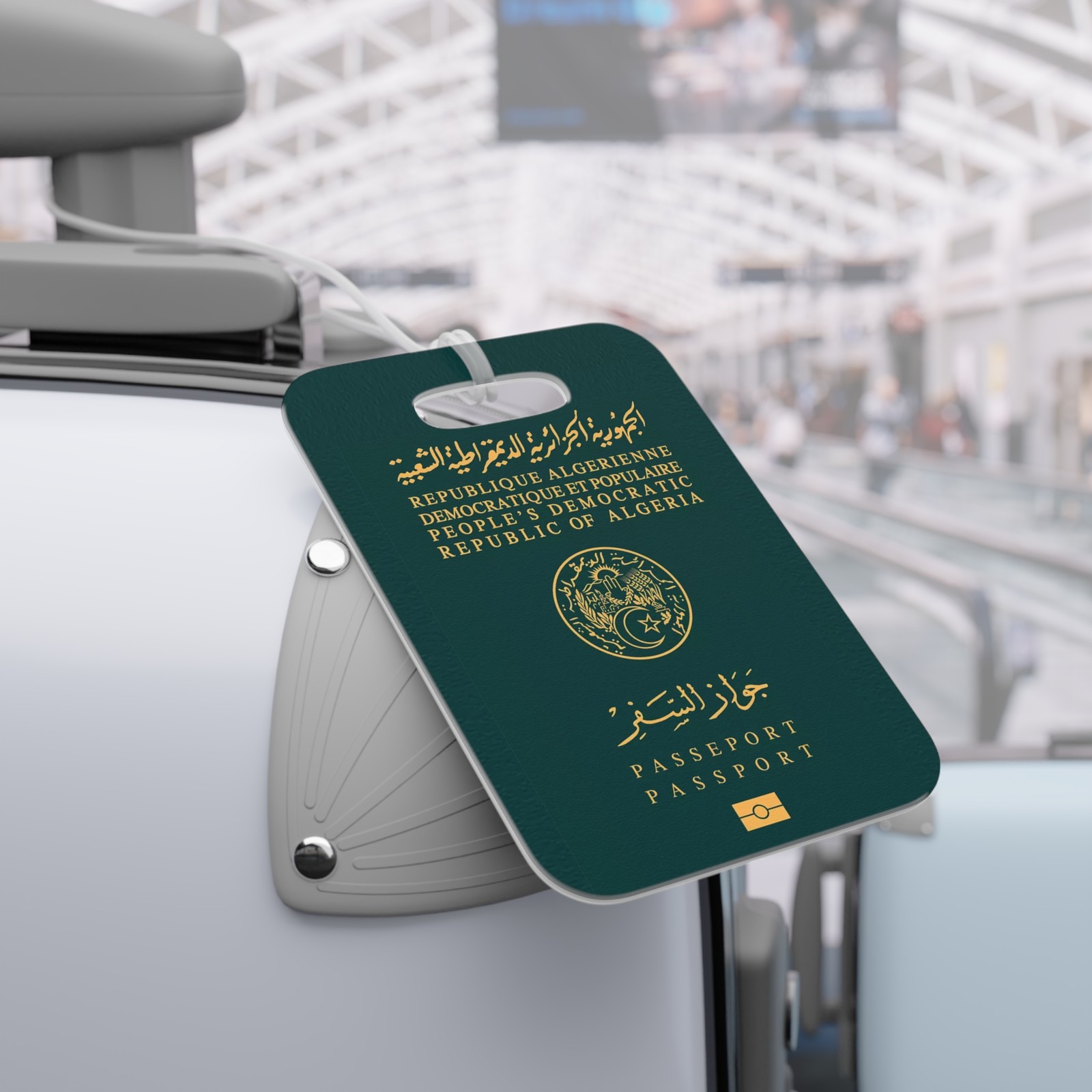 Algeria Passport Cover Luggage Tags