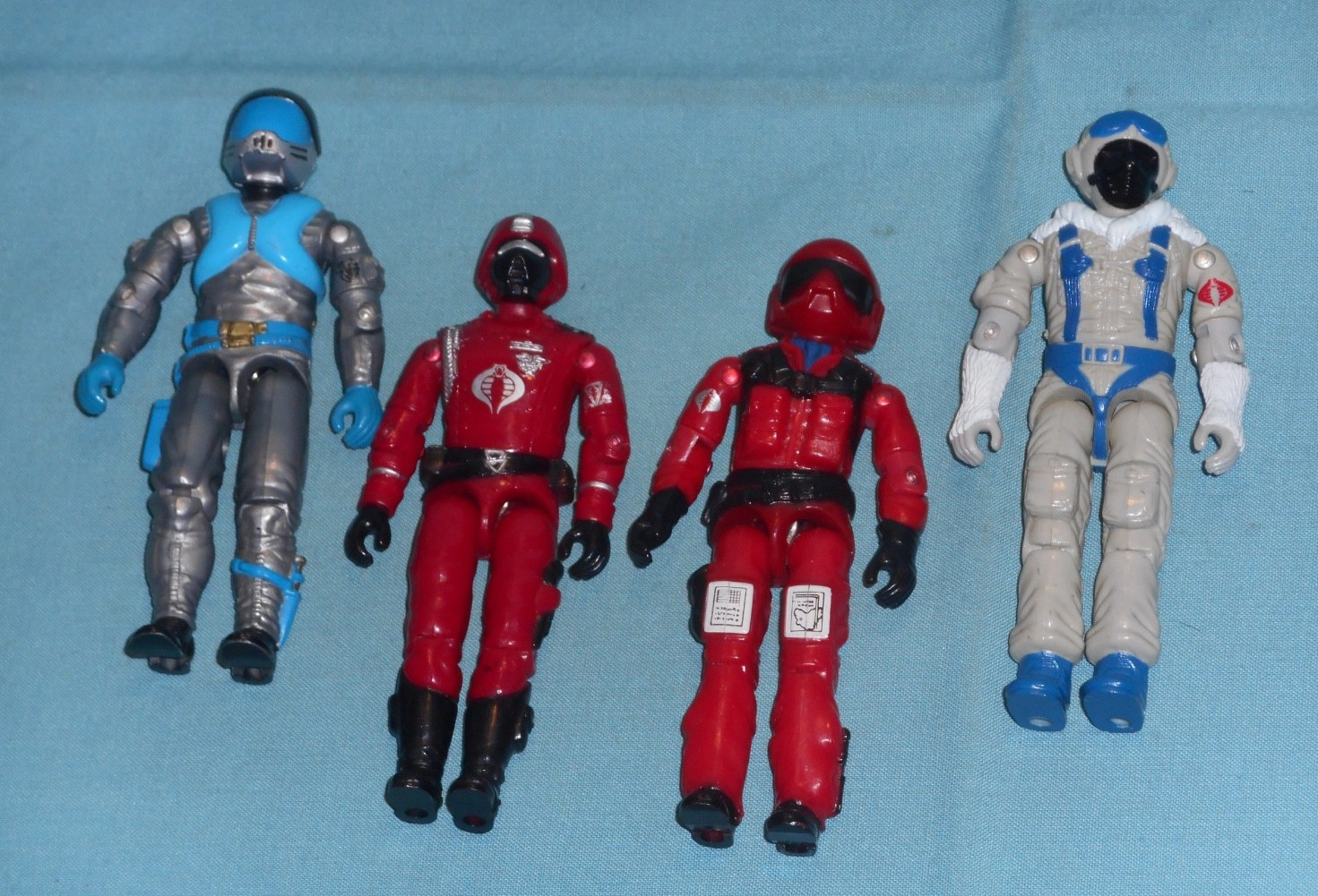 GI G.I. Joe gijoe figure lot 630 Crimson Guard Wild Weasel Snow Serpent FREESHIP