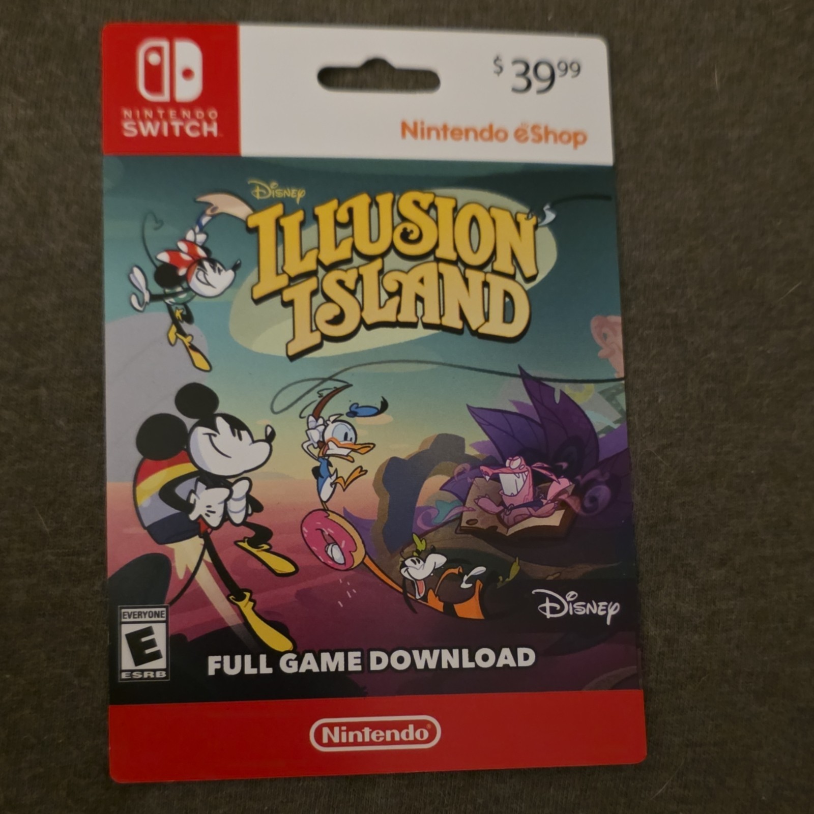 Nintendo Illusion Island Full Game Download Card $39.99 for Nintendo Switch