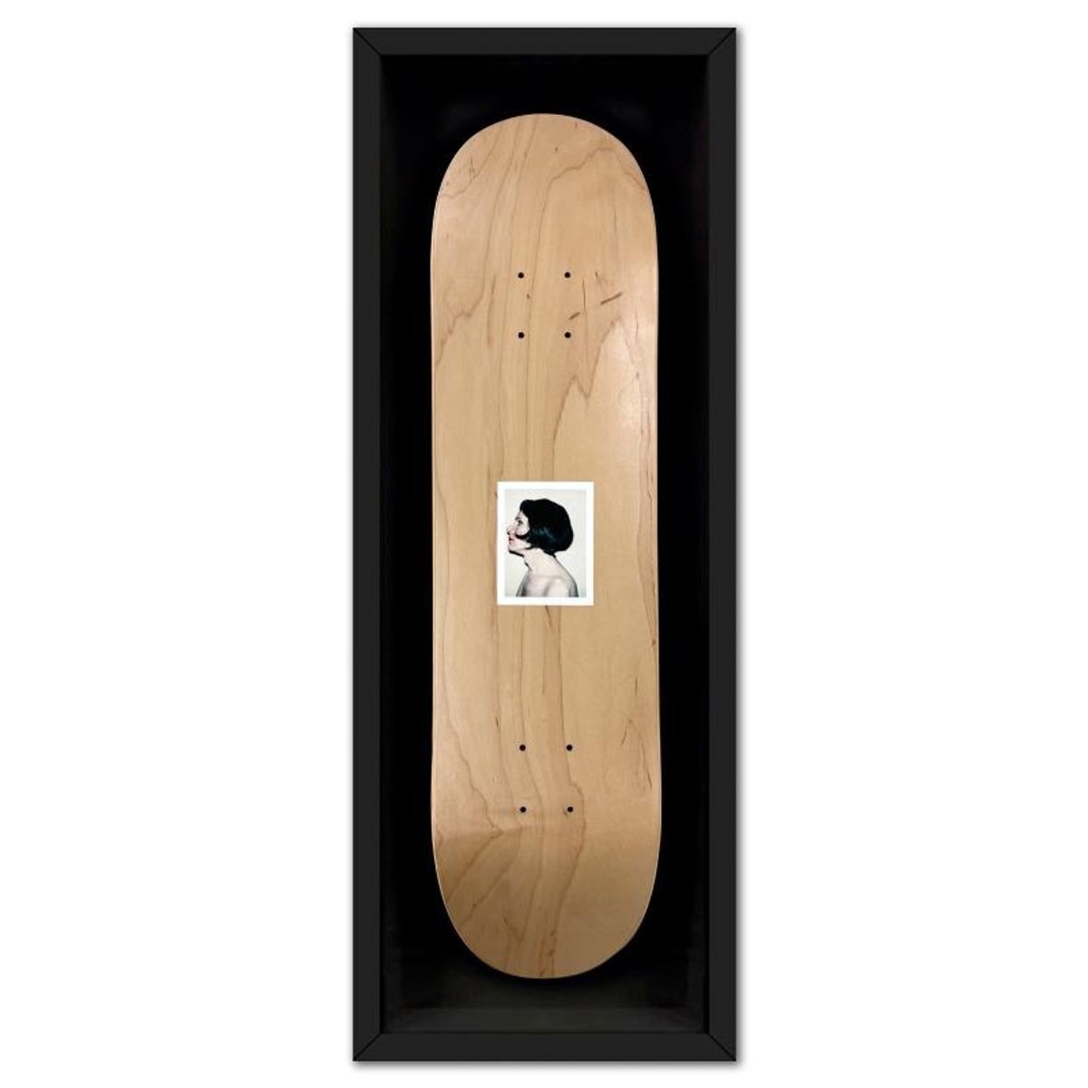 Andy Warhol (1928-1987), "Self-Portrait (Grey)" Framed One-of-a-Kind Unique Edit