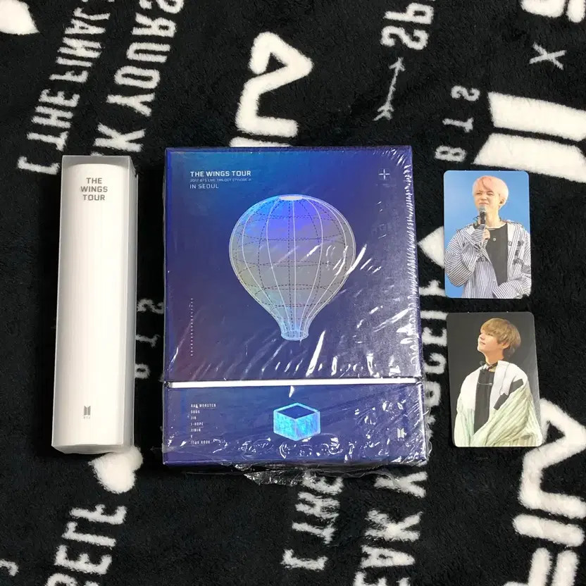 BTS WINGS Tour DVD & Photocard - Unopened