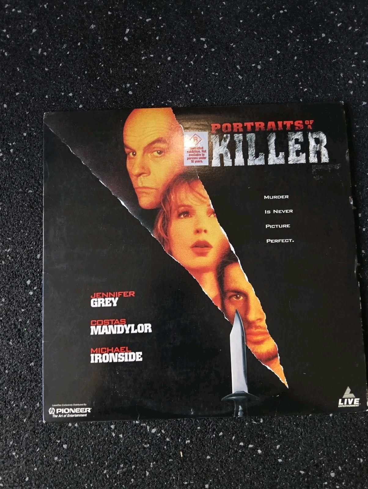 Portraits Of A Killer Laserdisc LD Movie Rare Vintage Rare 1994 Ntsc