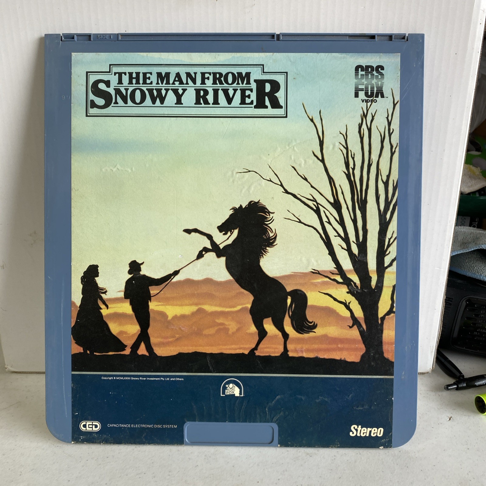 VTG 1983 The Man From Snowy River CED Videodisc