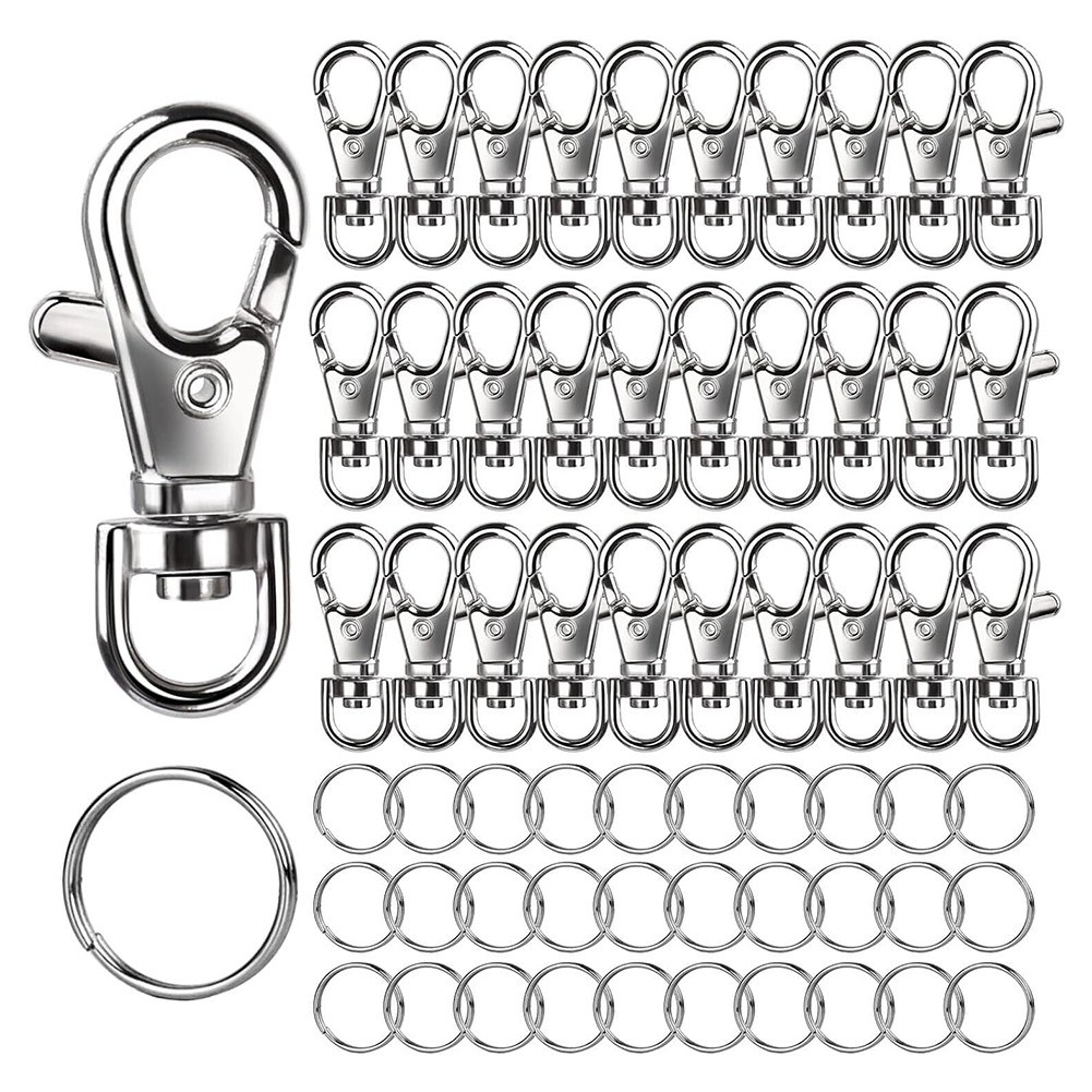 Keychain Key Chain Keychain Making Kit 60PCS Y1L51987