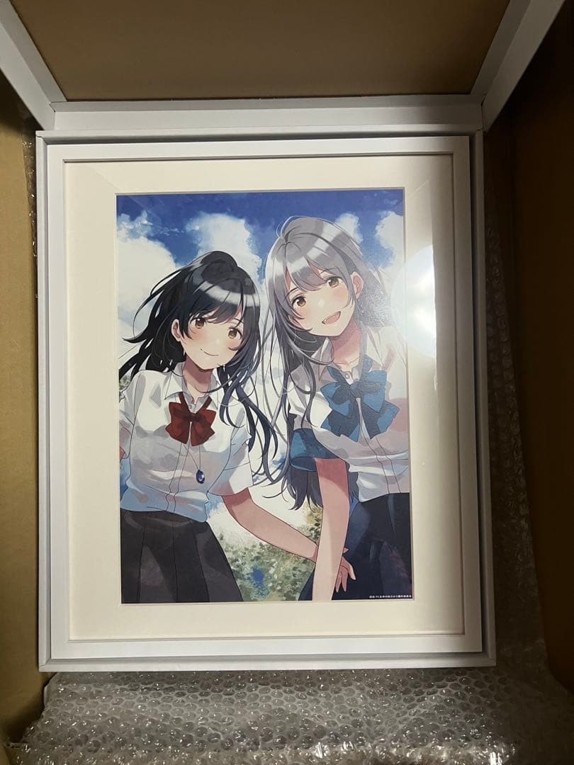 Colorful Tomorrow World Reproduction Anime Poster Used Limited Edition