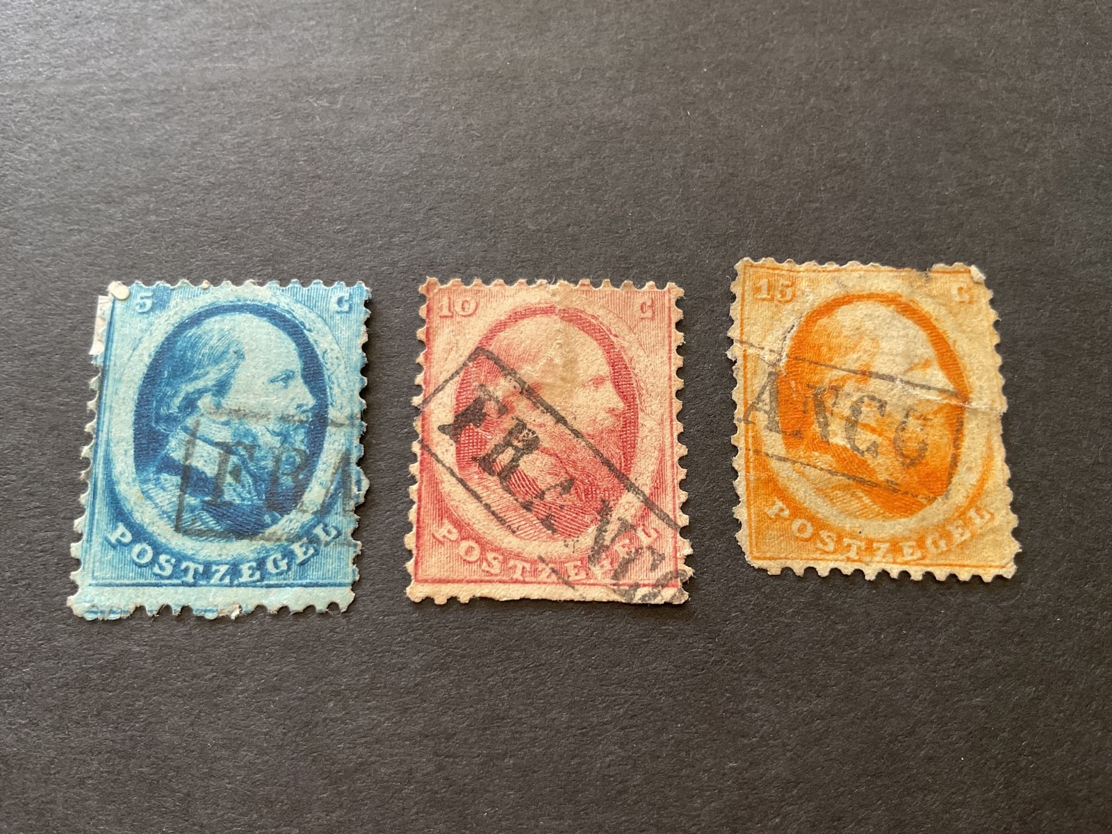 Netherlands 1864 used stamps B3259