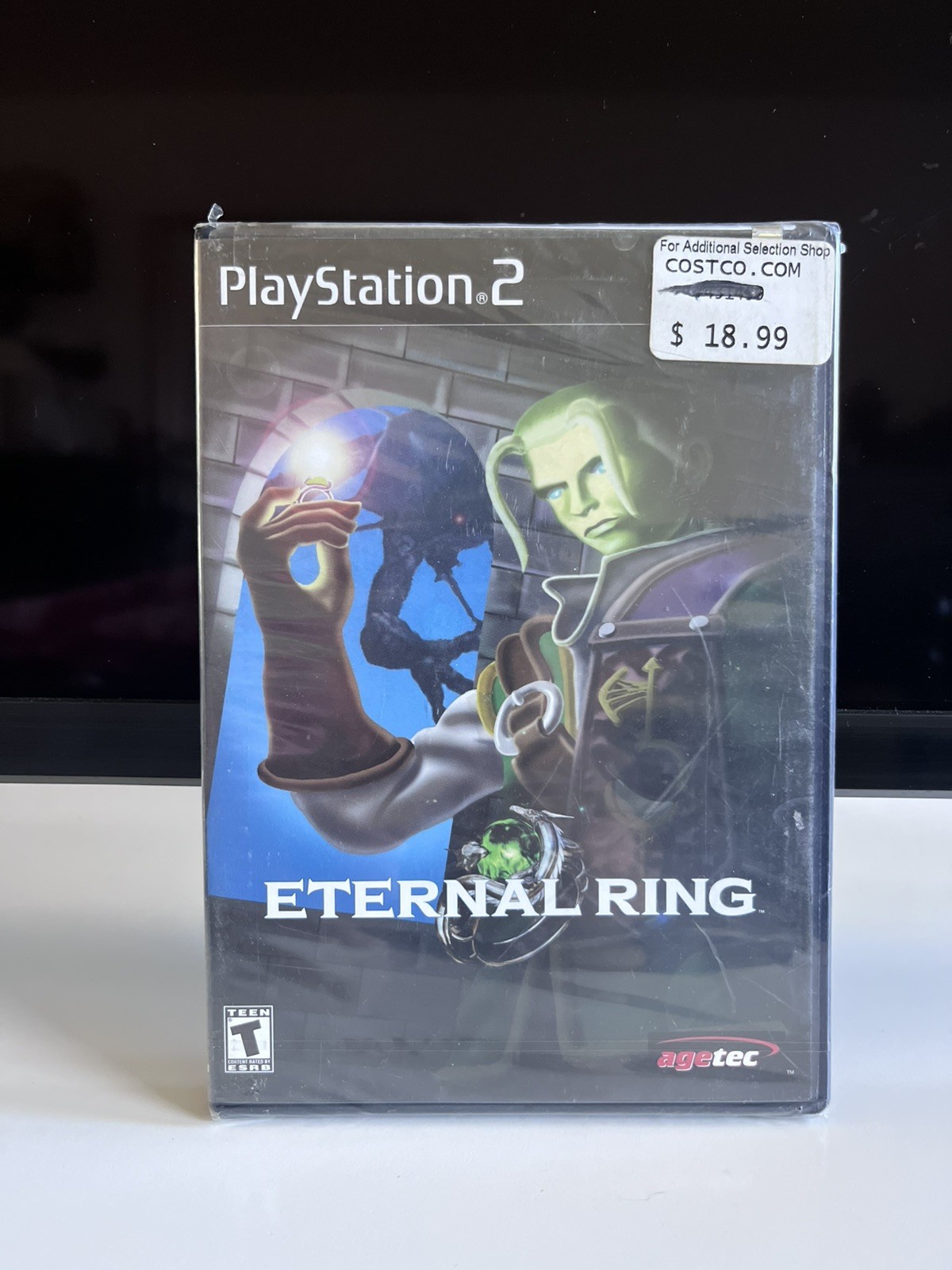 Eternal Ring Agetec Black Label Sony Playstation 2 PS2 Brand NEW SEALED-!