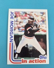 1982 Topps #755 Joe Morgan San Francisco Giants BASEBALL Card W9