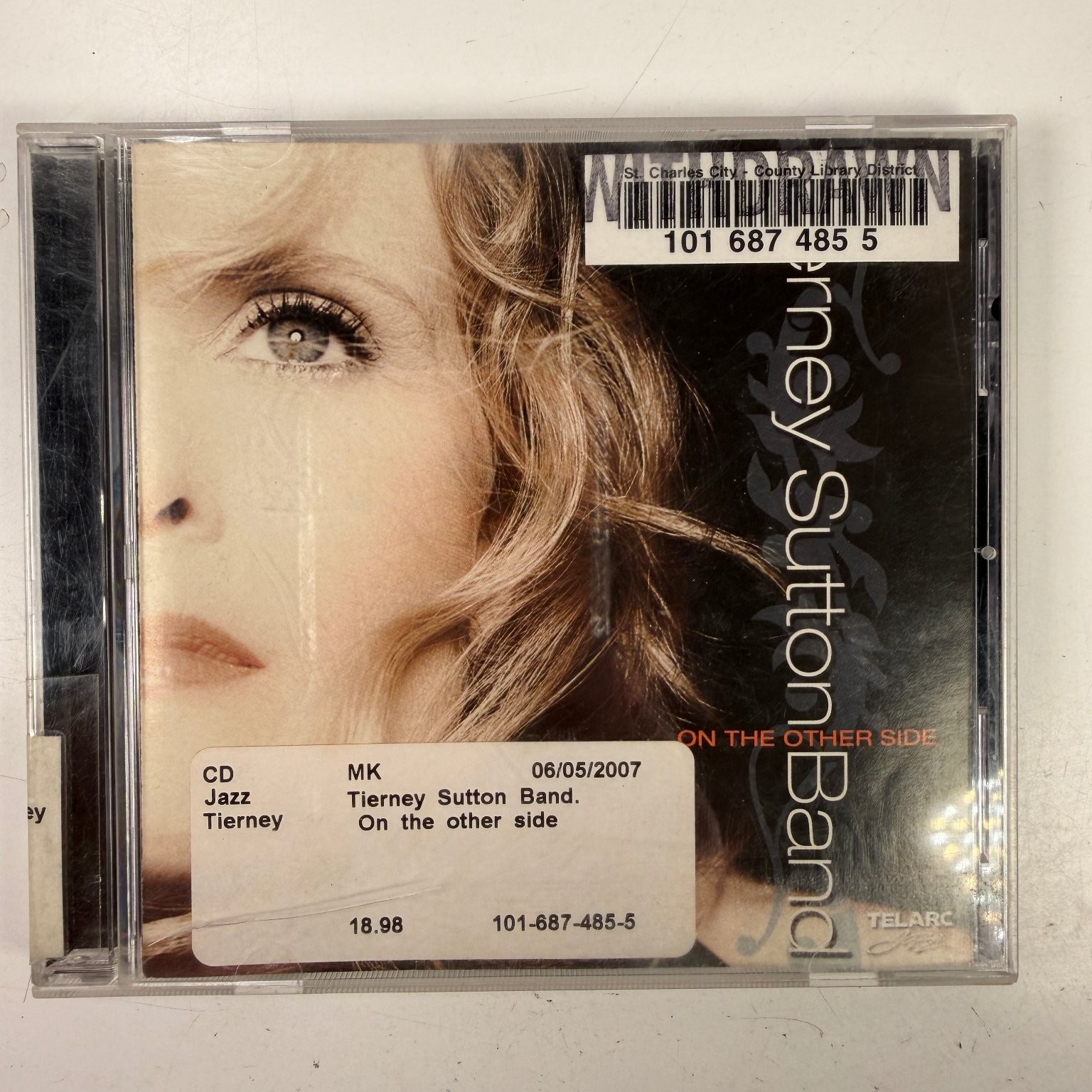 Tierney Sutton Band – On the Other Side CD 2007 Jazz Vocal Telarc