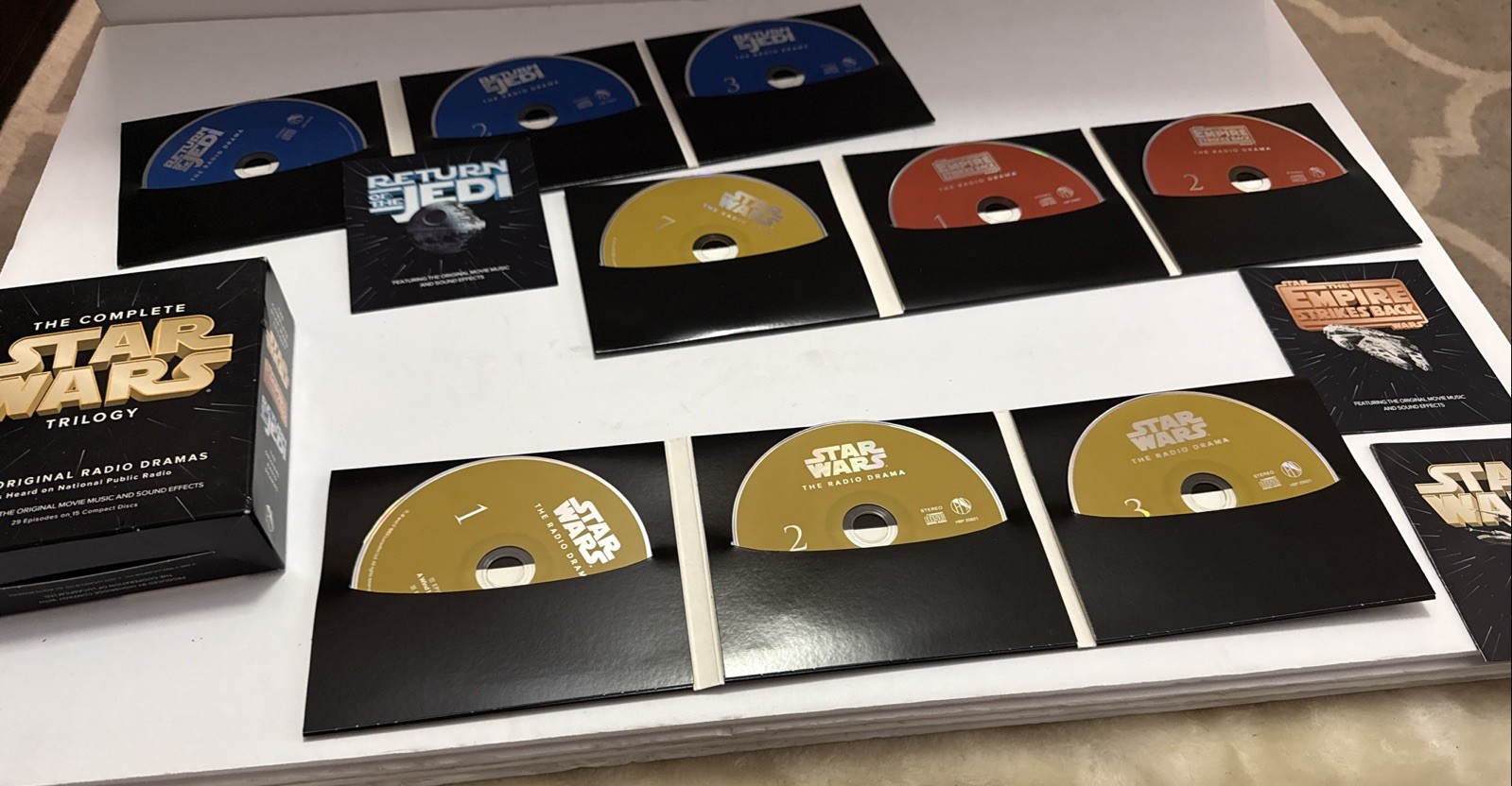 The Complete Star Wars Trilogy Radio Dramas George Lucas HighBridge Audio CD