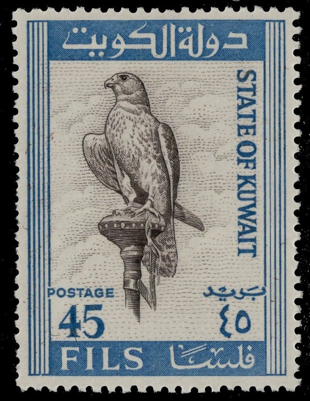 KUWAIT 296 - Saker Falcon "Falco cherrug" (pc54540)