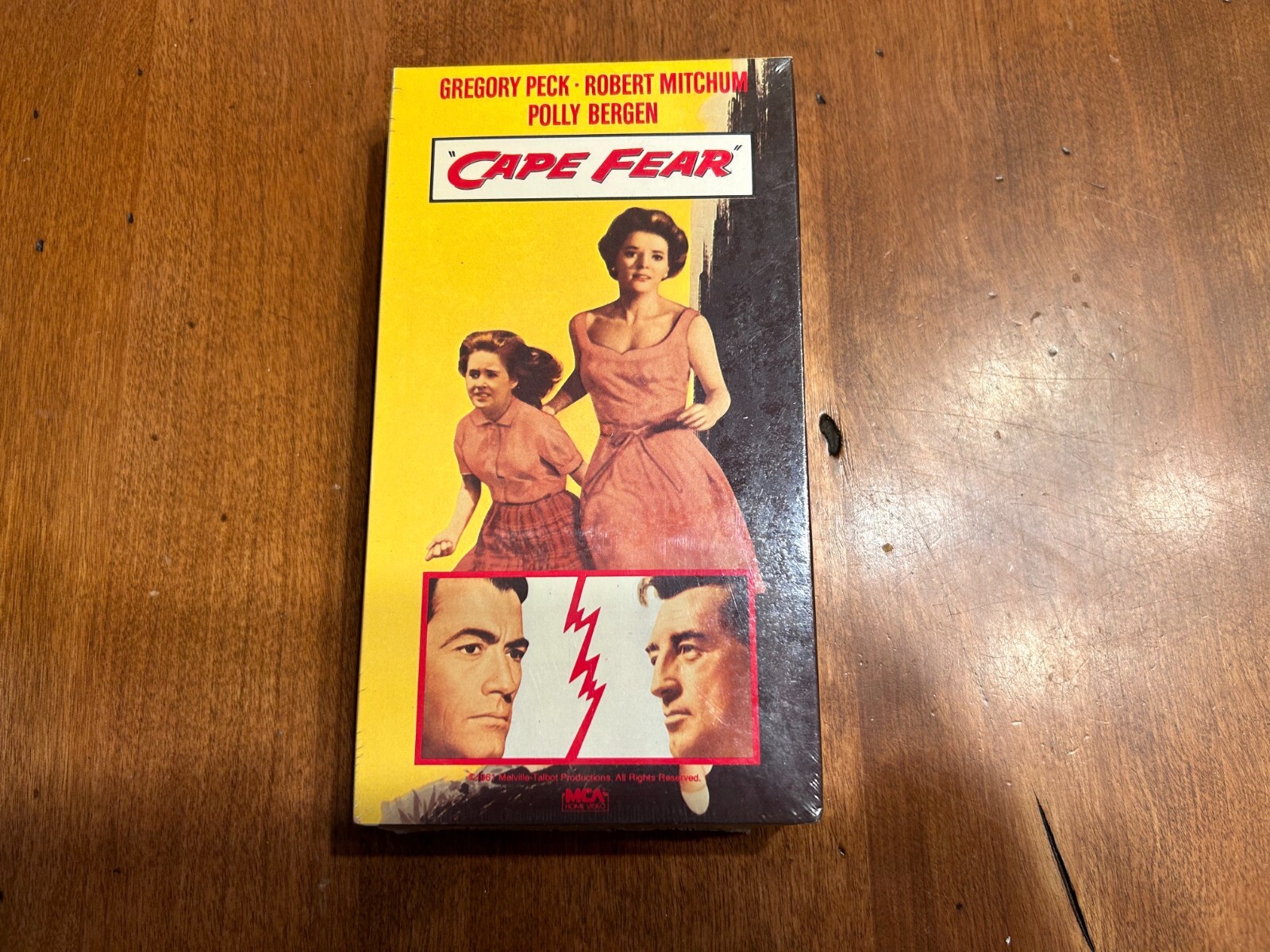 FACTORY SEALED Betamax Beta Cape Fear MCA Gregory Peck Cult Classic Horror