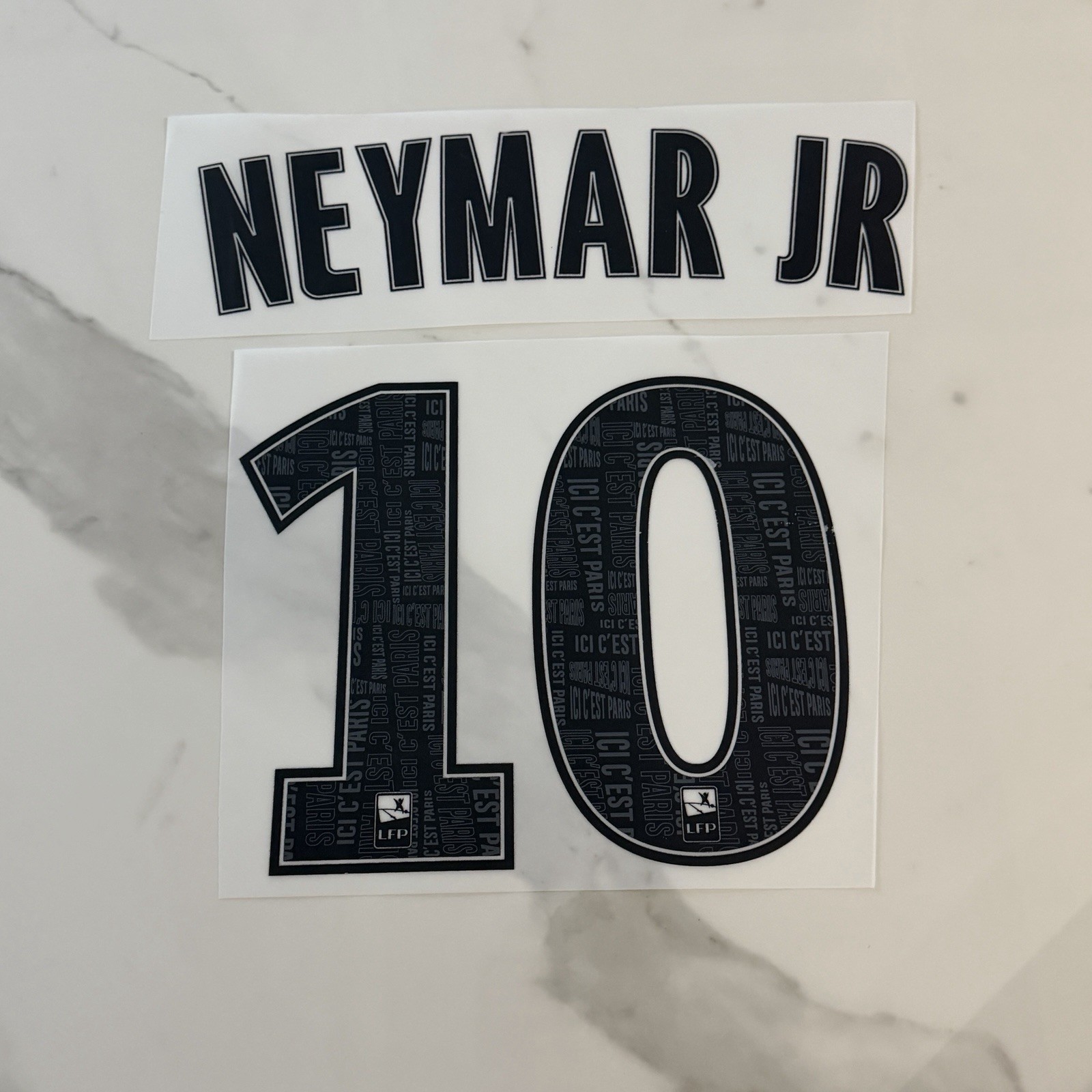 2019-20 NEYMAR PSG Away  Nameset Name Number Dorsal Flocage Ligue 1