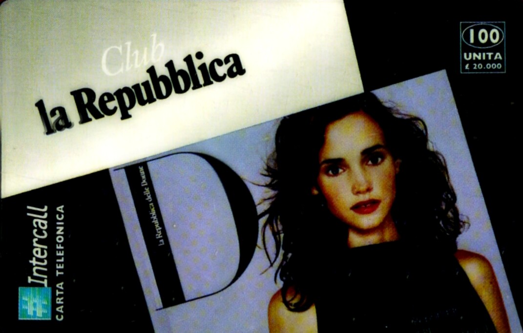 Phonecard Intercall La Repubblica - D