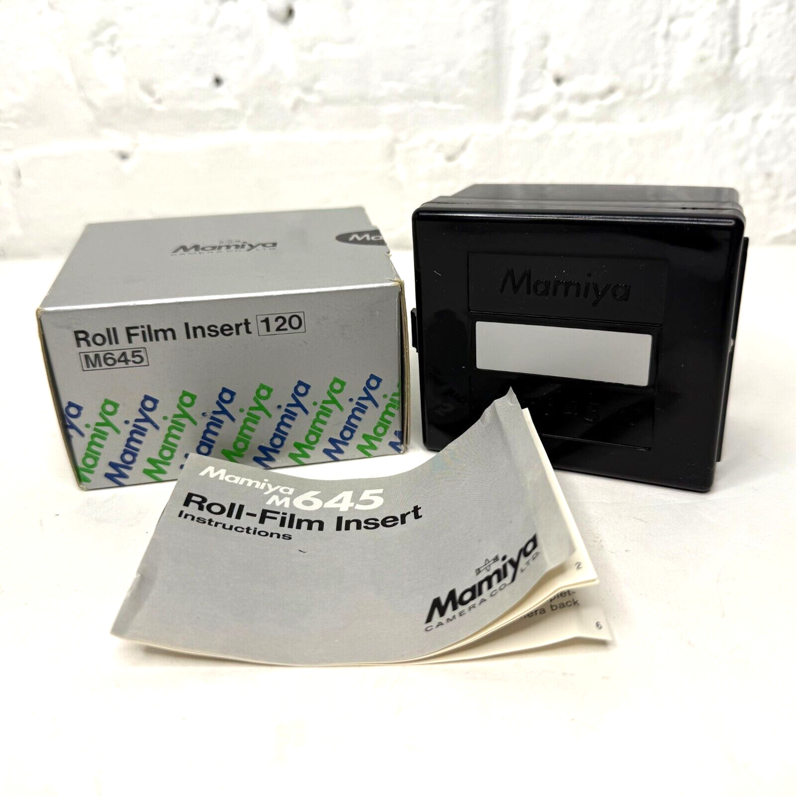 Mamiya Roll Film Insert 120 for M645 With Box