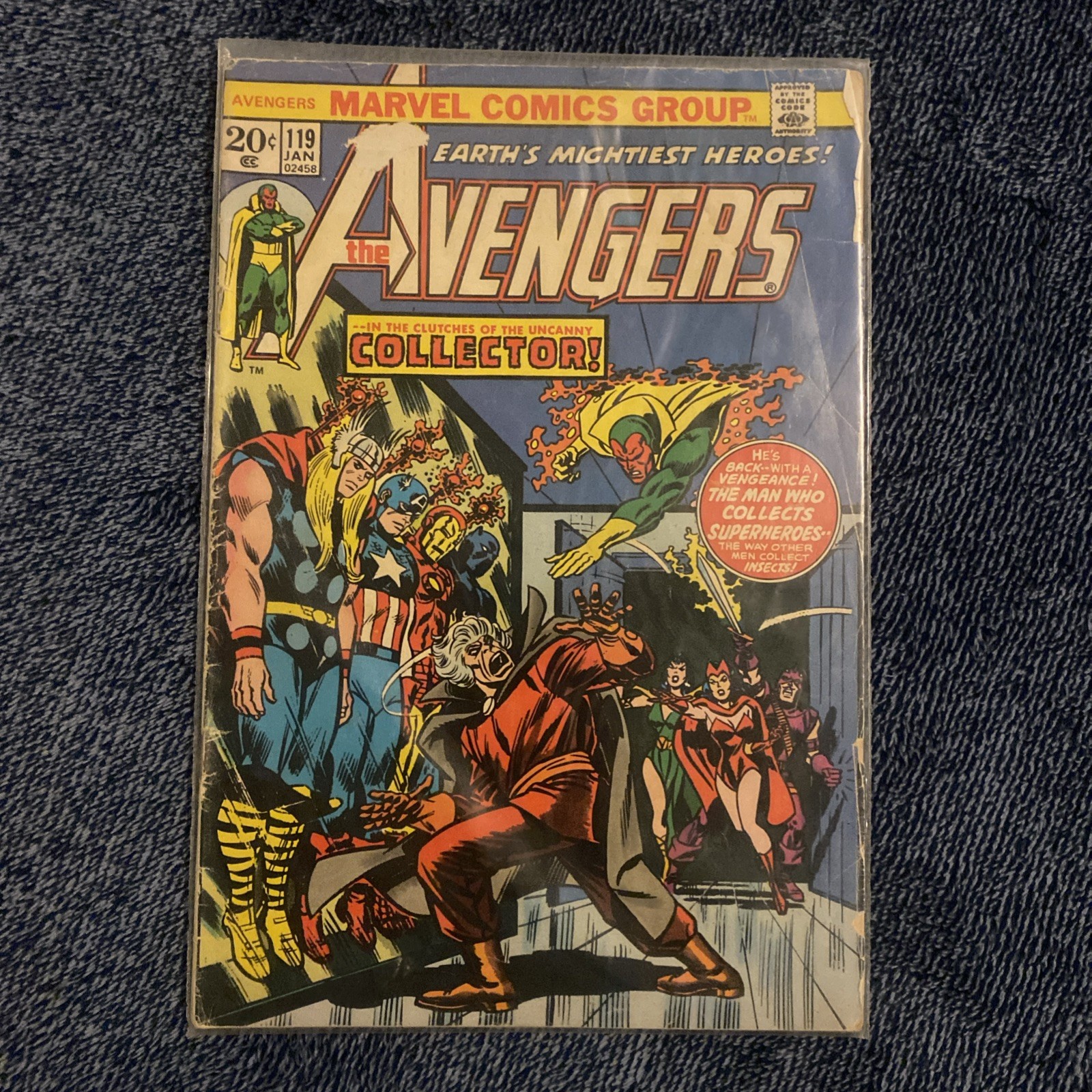 The Avengers #119 (Marvel Comics January 1974)
