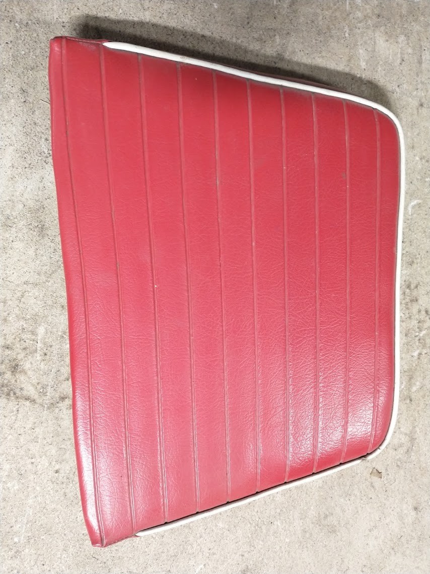 2681081 front seat cushion 1974 Polaris Mustang snowmobile