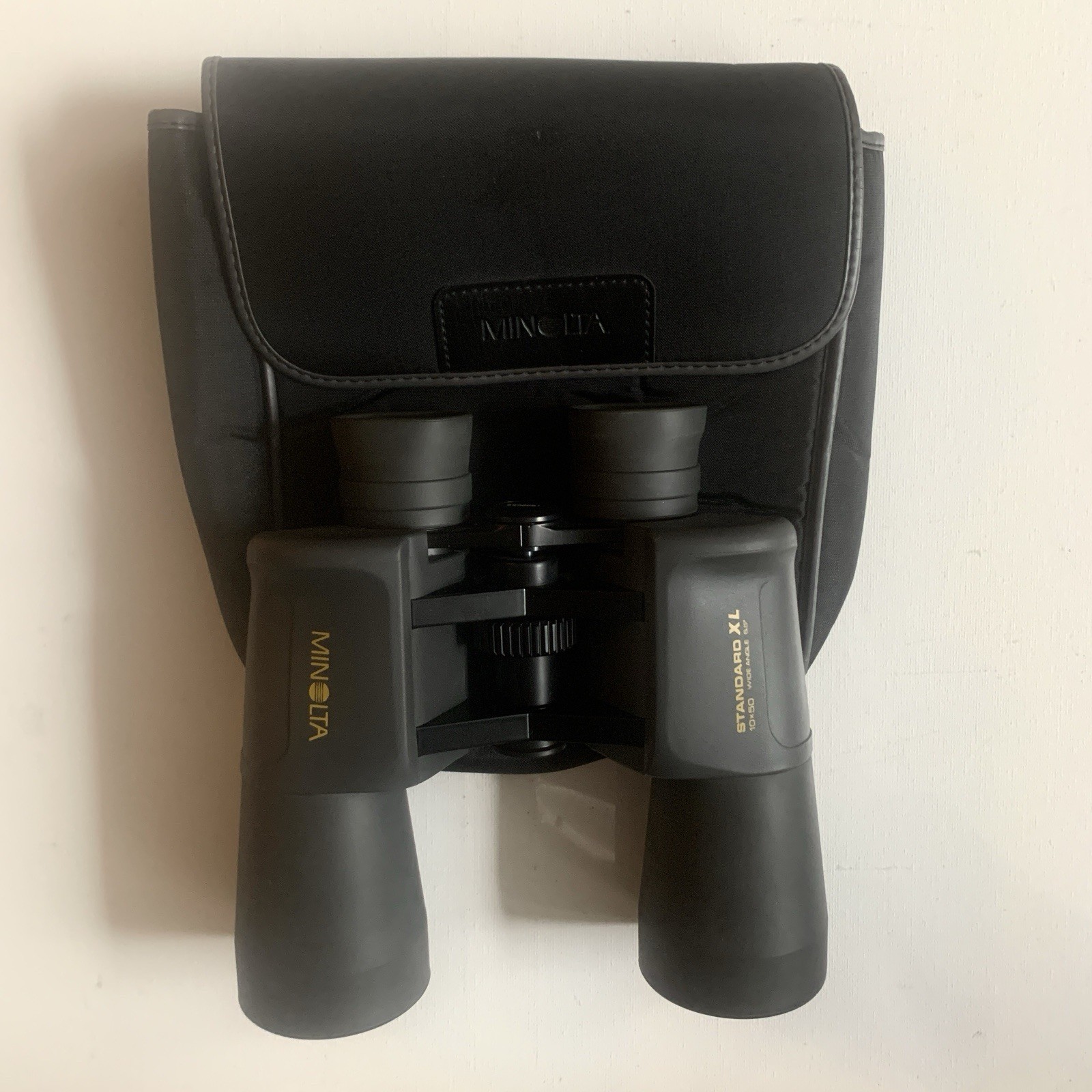 Minolta Standard XL 10x50 Binoculars  Wide Angle Pre owned Vintage W/ Case