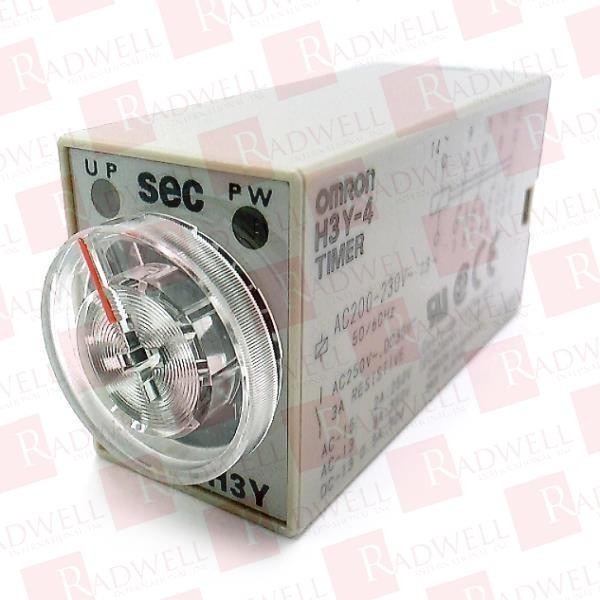 OMRON H3Y-4 AC200-230 5S / H3Y4AC2002305S (USED)