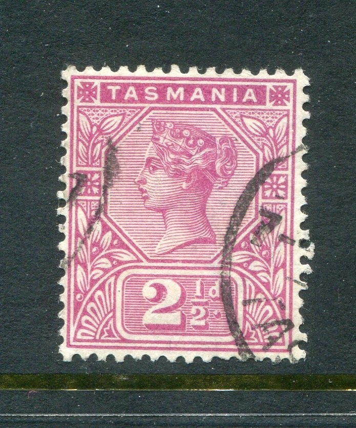 Tasmania #77 Victoria 2 1/2 P. [Used] 
