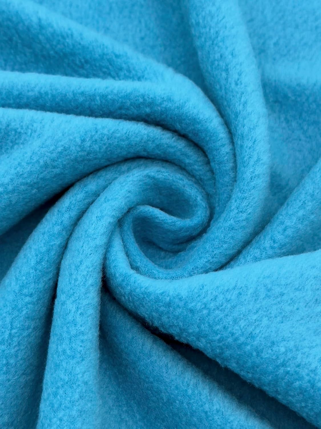 Polar Fleece FabricThe Yard – TURQUOISE - Soft Anti-Pill, Warm & Cozy Material