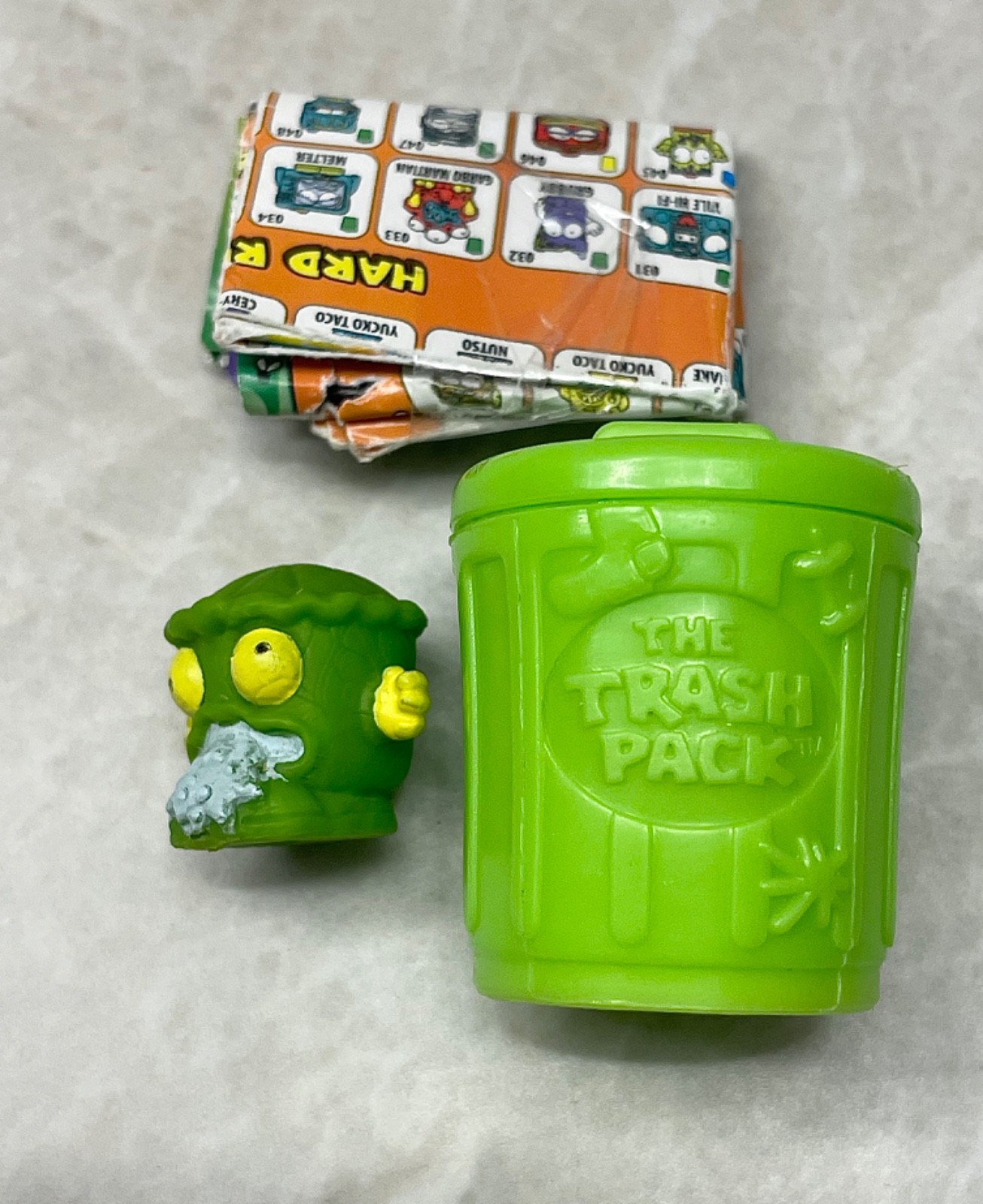 The Trash Pack Awful Pie Green MINT Israel Nestle Popsicle Exclusive