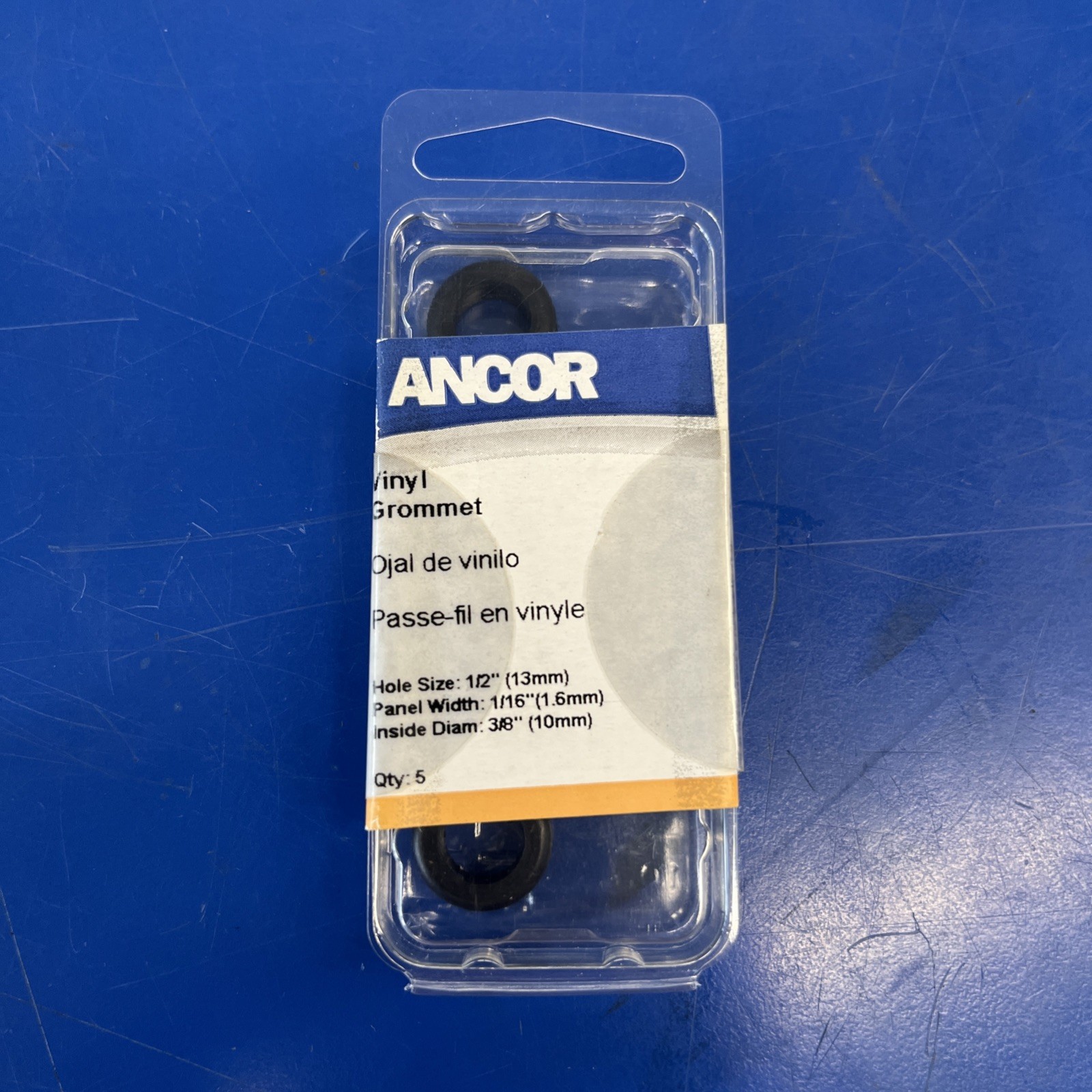 ANCOR PACKAGE OF 5 GROMMETS F/ 1/2" HOLE