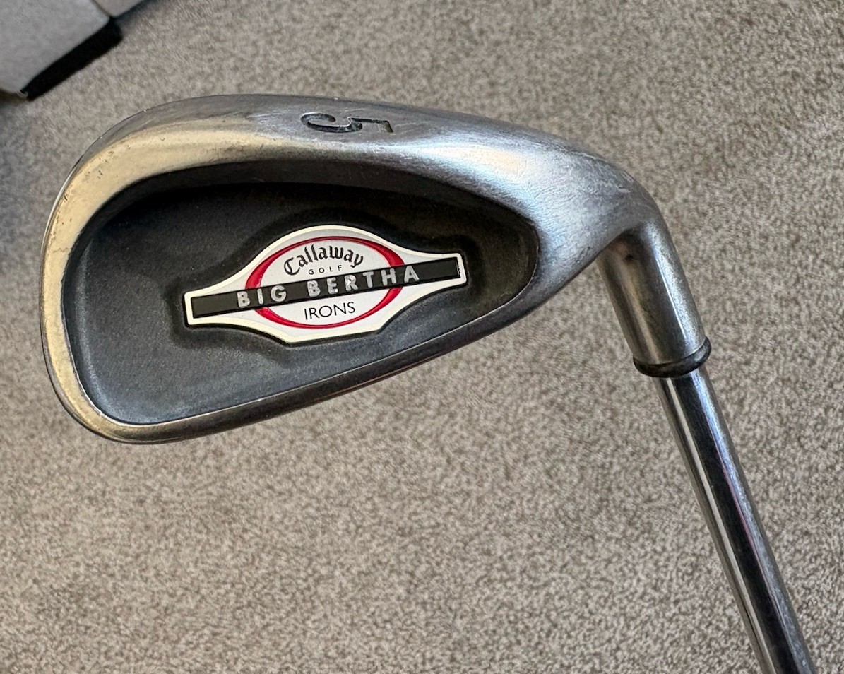 Callaway Big Bertha 2002 Single 5 iron with Uniflex Steel  Shaft | 38"
