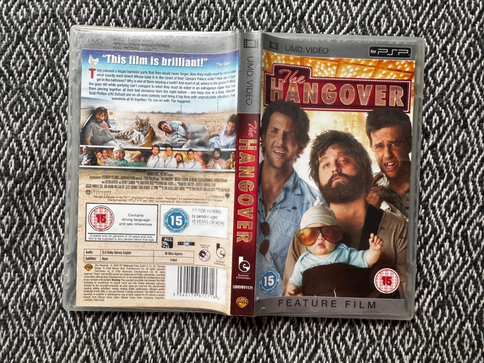 UMD Movie: The Hangover Part  (Sony Playstation Portable) Region Free
