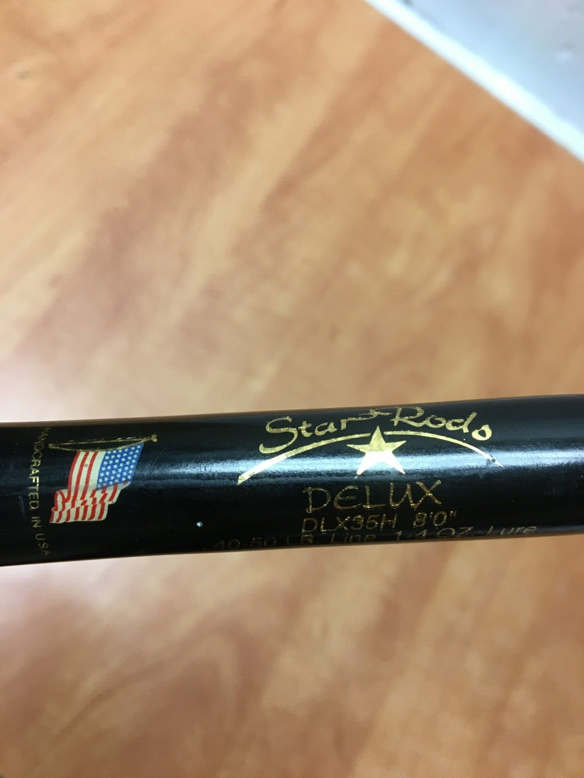 Star Rods Delux DLX35H USA TROLLING BOAT Conventional Fishing Rod MODIFIED to 7'