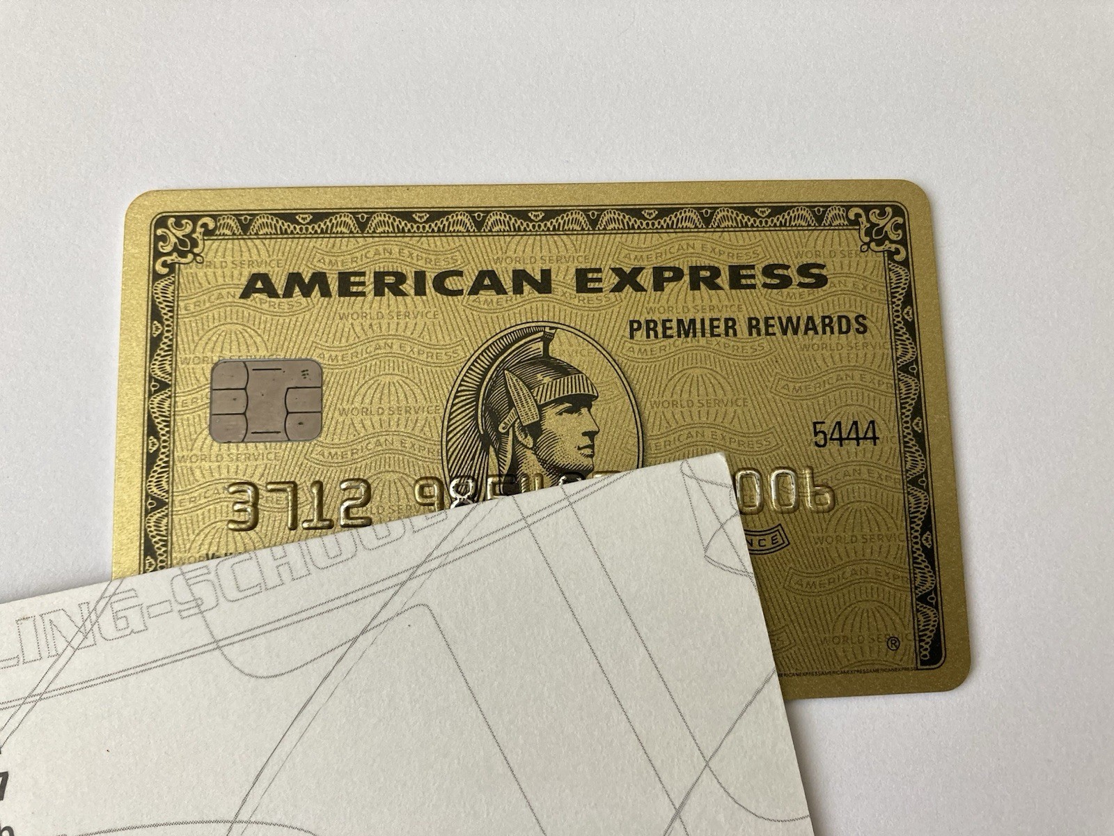 Expired American Express Gold Premier Credit Card Bank Chip AmEx USA