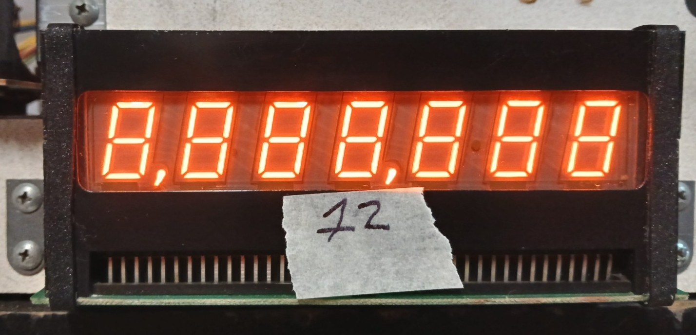 Bally Pinball 7 Digit Numeric Display Working 👀SEE VIDEO & DESCRIPTION👀