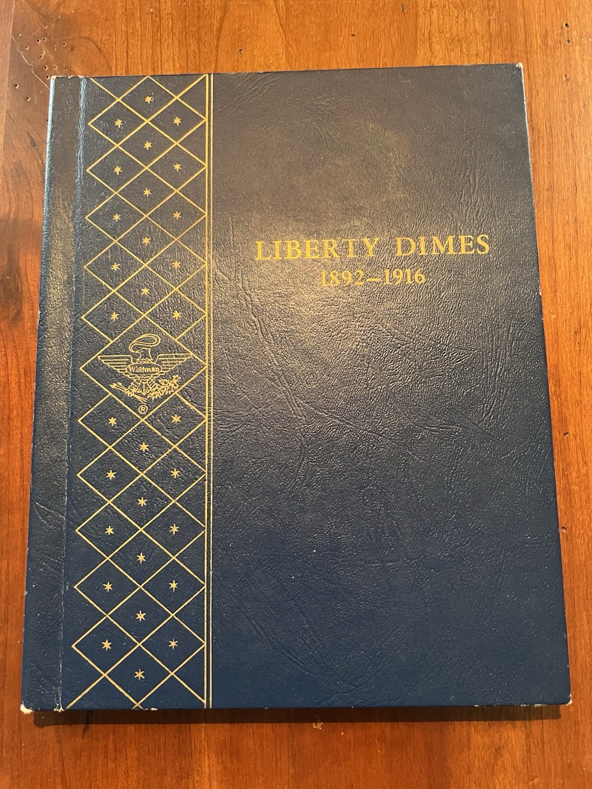 Whitman Bookshelf Albums for Liberty (Barber) Dimes 1892 - 1916