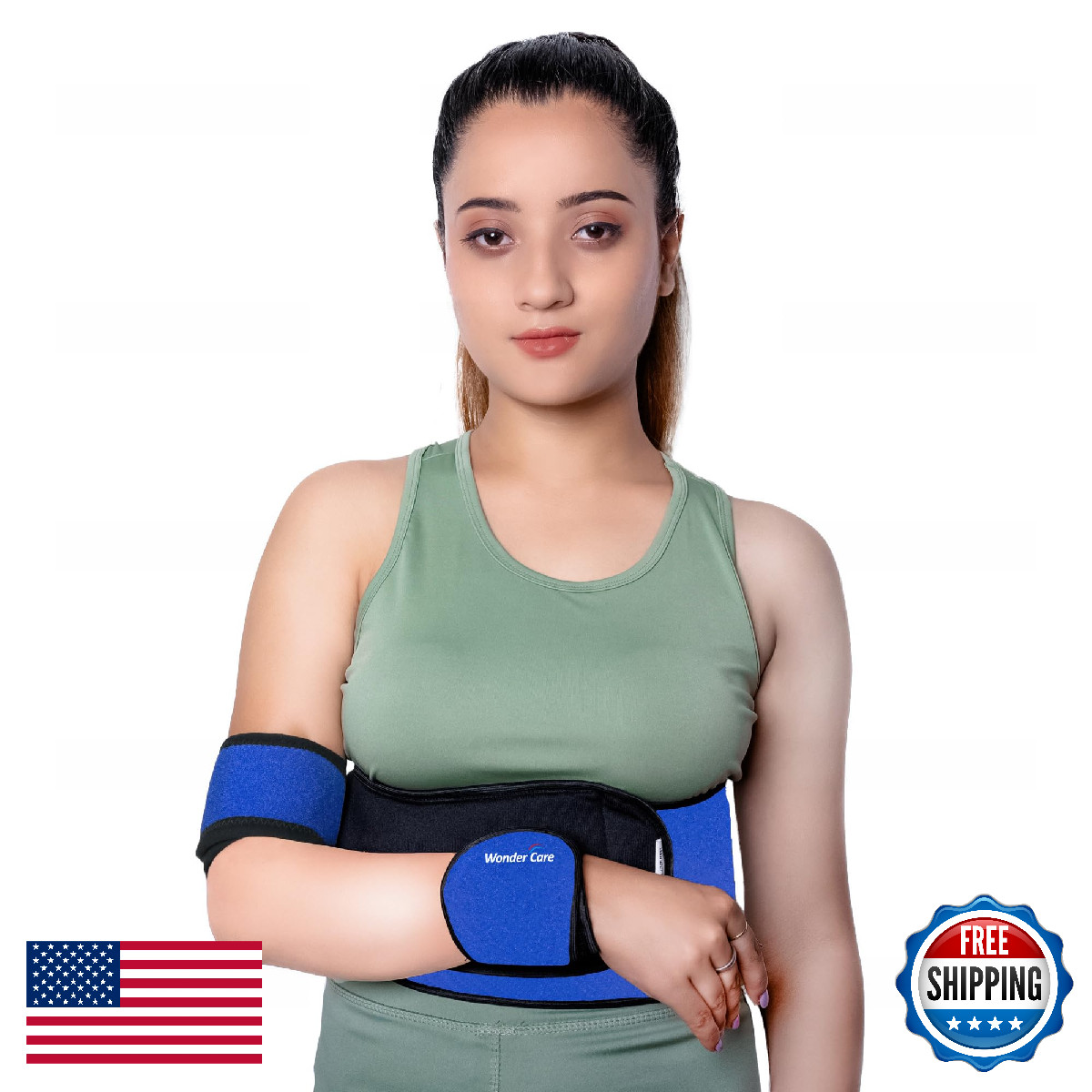 Wonder Care Left Right Shoulder Immobilizer Arm Sling Clavicle Brace