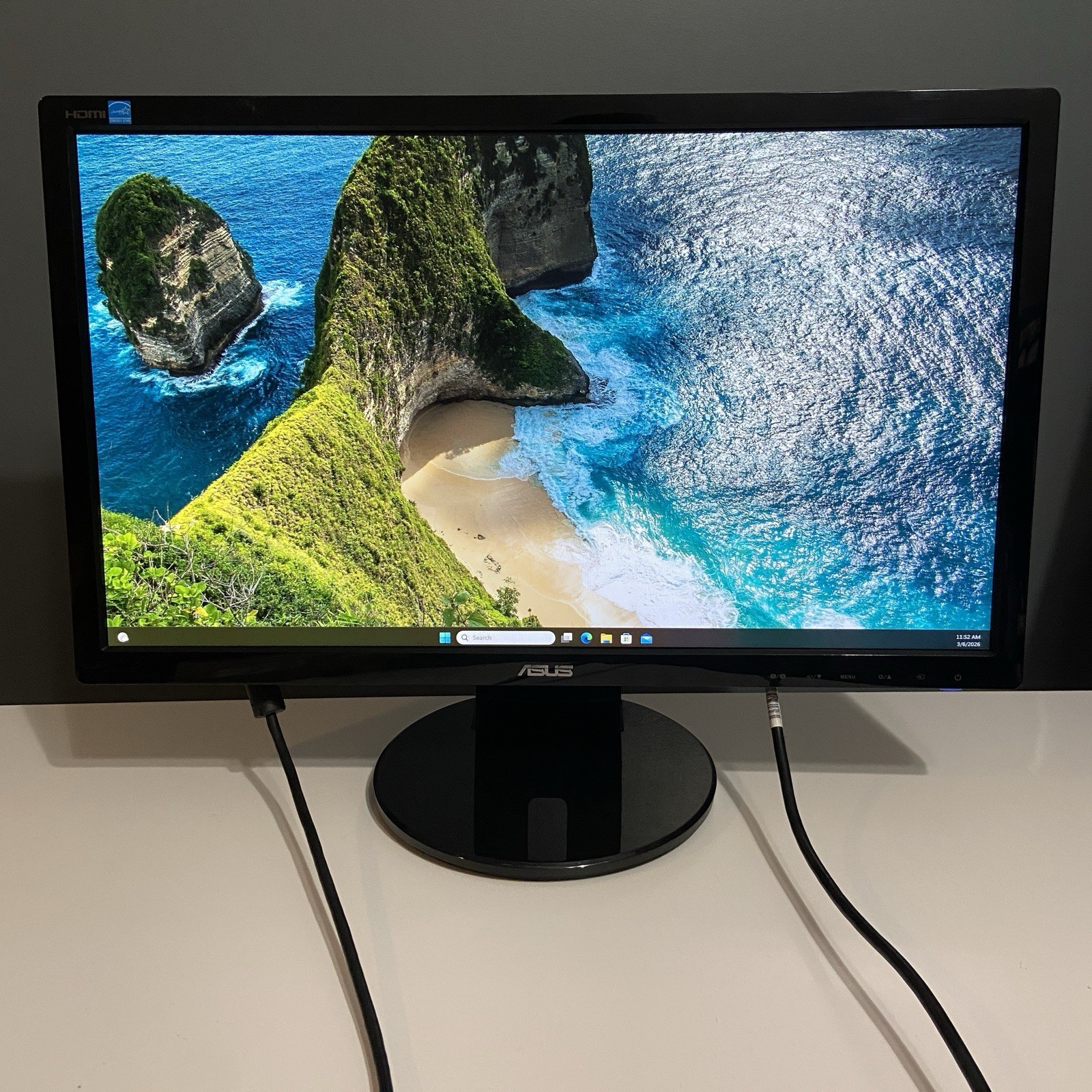 ASUS VE228 21.5" HDMI VGA DVI-D Monitor - See Description