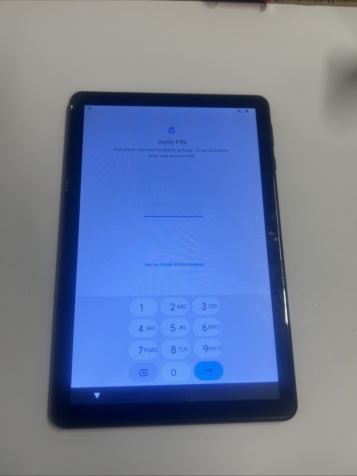 BLU M10L Pro 10.1 HD Tablet 32GB  4G LTE BLK, FOR PARTS ONLY LOCKED