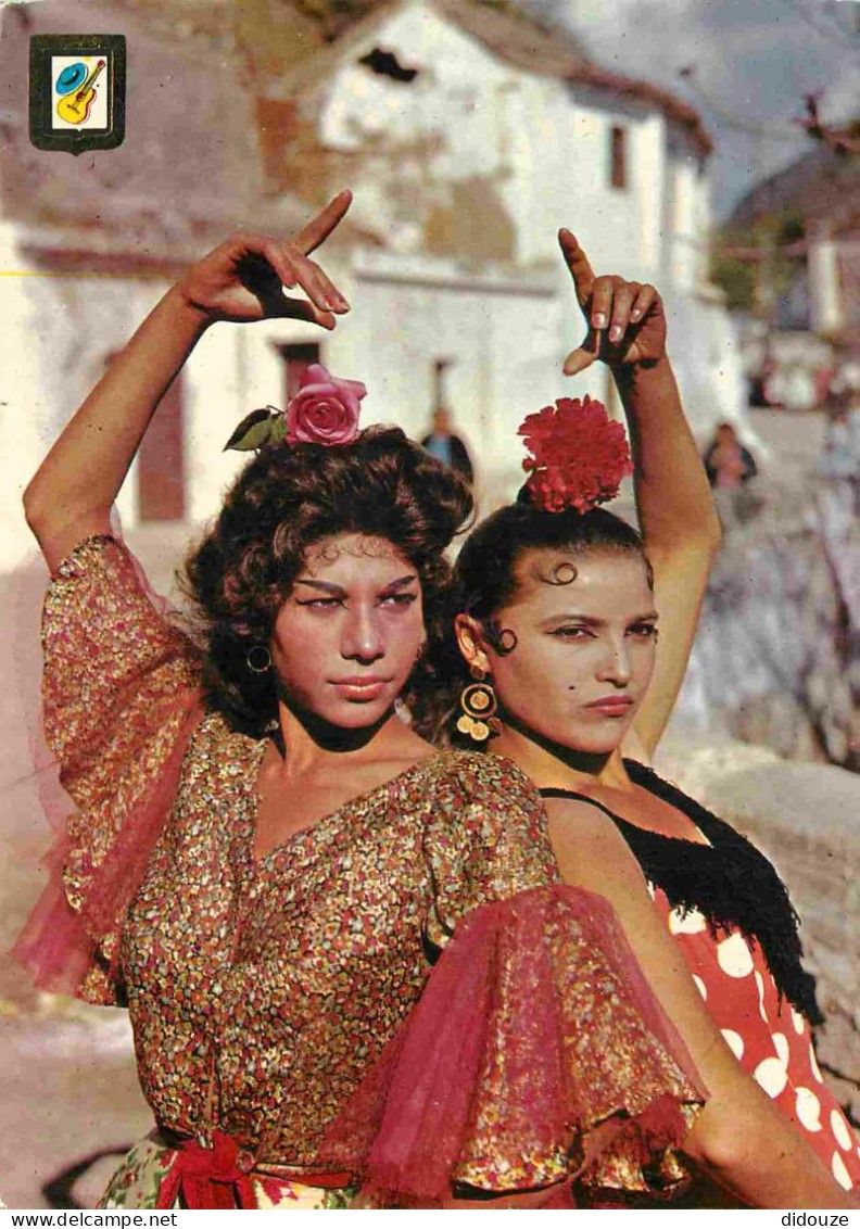 Postcard - Folklore - Dances - Spain - Spanish Dance - Woman - CPM - Vo