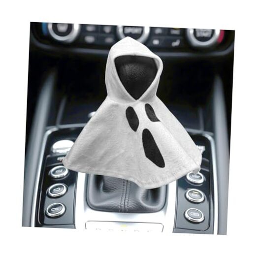 Car Gear Shift Hoodie, Halloween Funny Ghost Vehicle Shifter Knob Cover, Mini 