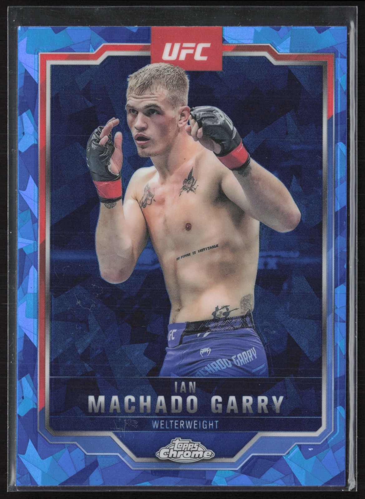 2025 Topps UFC Chrome Sapphire Ian Machado Garry #163