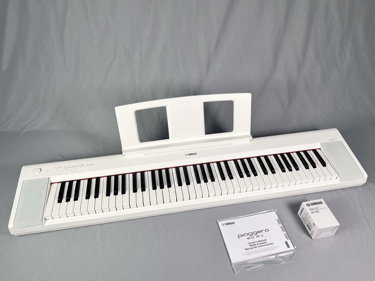 Yamaha NP-35 76-Key Piaggero Digital Portable Piano (White)  *New - Open Box*