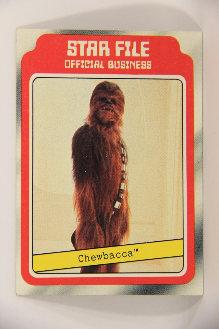 Star Wars Empire Strikes Back Trading Card #5 Chewbacca FR-ENG OPC L020297