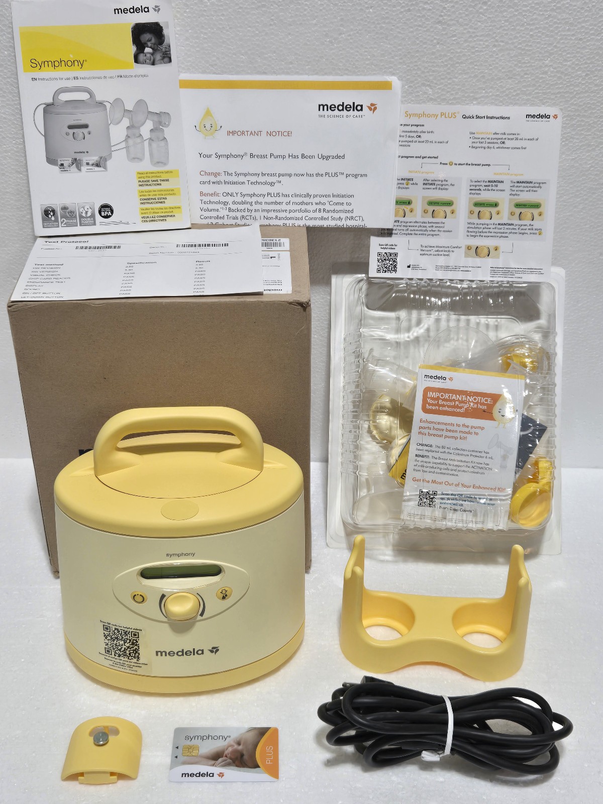 2024 Medela Symphony PLUS Breast Pump w/ BATTERY 2hr - New Kit -  Ready for Use!