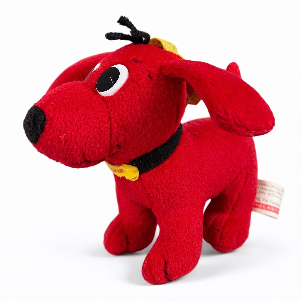 Vintage 2000 Clifford The Big Red Dog Plush Scholastic Stuffed Animal Toy