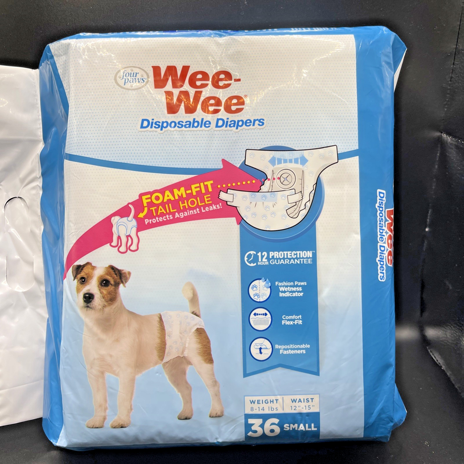 Four Paws Wee-Wee Disposable Dog Diapers - Small - 36 Count - BRAND NEW