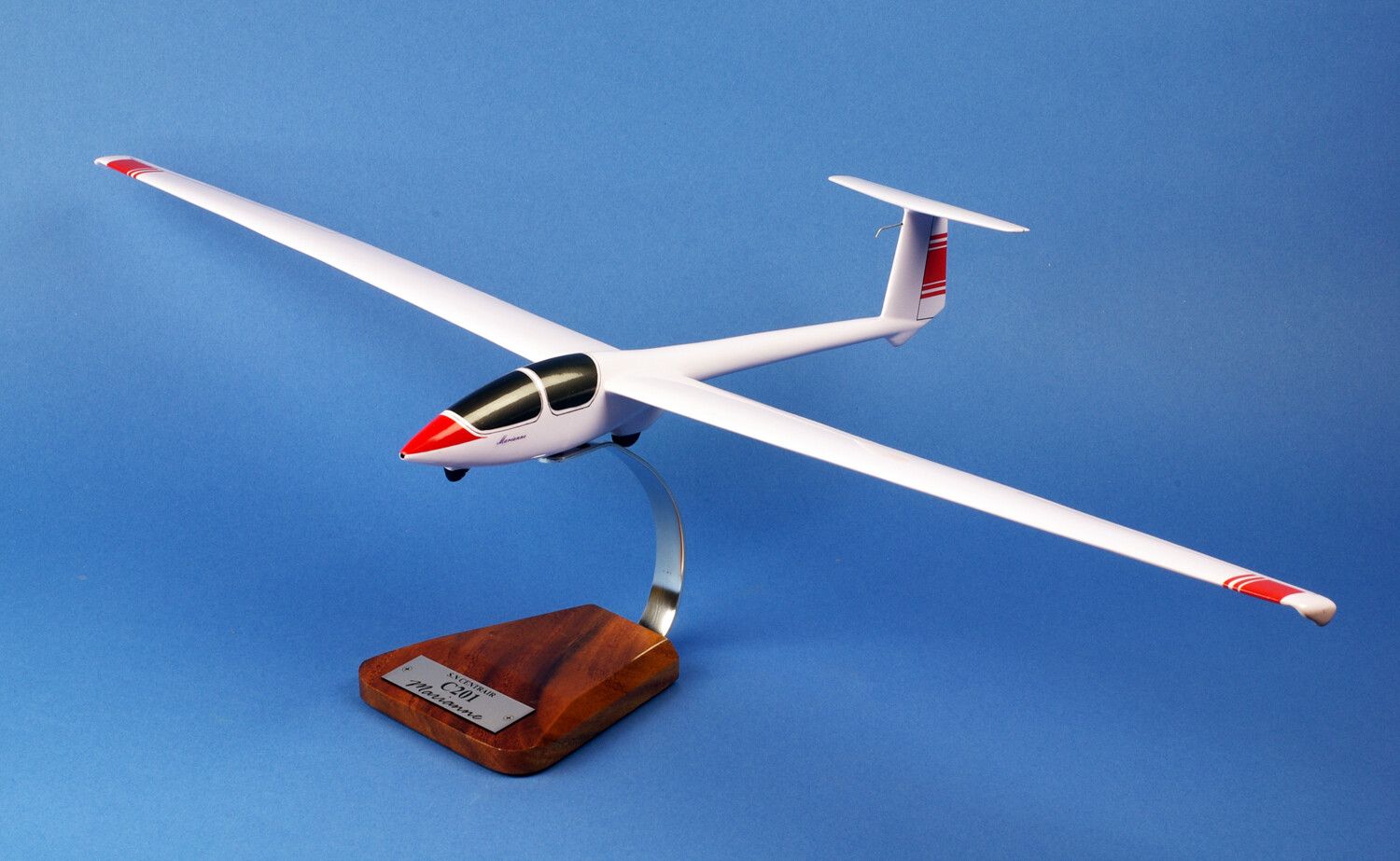 Centrair 201 Marianne Aerobatic Glider Desk Display Model 1/24 Model PS Airplane
