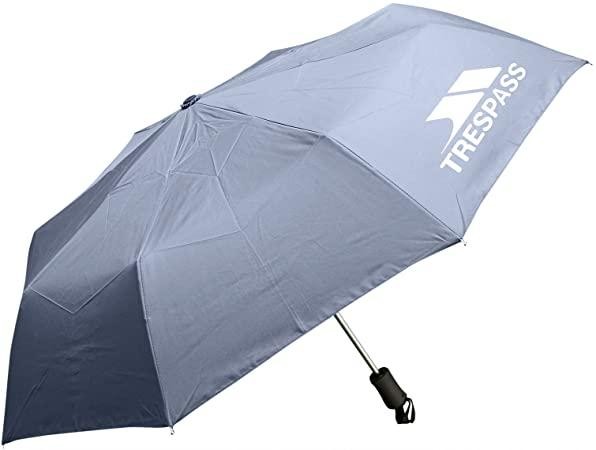Trespass Compact Umbrella Black Black